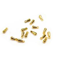 Stainless Steel Extender Chain Drop, plated, golden, 200PCs/Bag, Sold By Bag