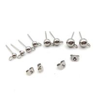 Stainless Steel Earring Drop Component, polished, more colors for choice, 500PCs/Bag, Sold By Bag