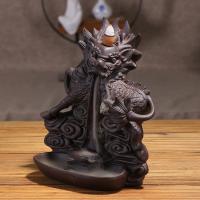 Backflow Incense Burner, Porcelain, handmade, for home and office & durable, 180x100x185mm, Sold By PC