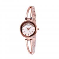 Женские наручные часы, нержавеющая сталь, с Стеклянный, Круглая, Другое покрытие, Женский & водонепроницаемый, Много цветов для выбора, 190x25x8mm, продается PC