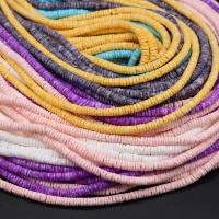 Natural Colored Shell Beads 5-6mm Sold Per Approx 22.83 Inch Strand