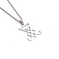 Stainless Steel Jewelry Necklace, silver color plated, fashion jewelry, silver color, Length:23.62 Inch, Sold By PC