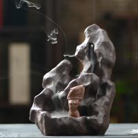 Backflow Incense Burner, Porcelain, handmade, for home and office & durable, 170x230mm, Sold By PC