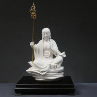 Buddhist Gift Decoration White Porcelain handmade for home and office & durable Sold By PC