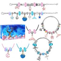 Children DIY String Beads Set Zinc Alloy plated for children nickel lead & cadmium free Length Approx 6.3 Inch Approx 17.7 Inch Sold By Set