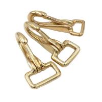 Brass Bag Snap Hook Buckle, DIY & different size for choice, nickel, lead & cadmium free, Sold By PC