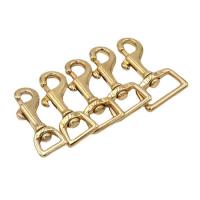 Brass Bag Snap Hook Buckle DIY nickel lead & cadmium free Sold By PC