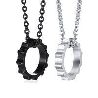 Edelstahl Schmuck Halskette, plattiert, für den Menschen, keine, 20x4mm, Länge:ca. 24 ZollInch, verkauft von PC
