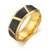 Tungsten Steel Finger Ring & for man Sold By PC