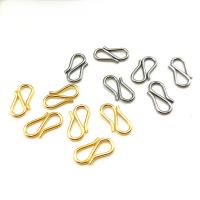 Stainless Steel S Shape Clasp, more colors for choice, 13.50x7mm, 500PCs/Bag, Sold By Bag