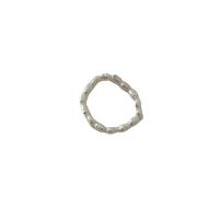 淡水真珠の指輪, 天然有核フレッシュウォーターパール, 女性用, ホワイト, 17mm, 売り手 パソコン