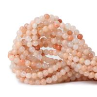 Aventurin perle, Krug, uglađen, možete DIY & različite veličine za izbor, miješana boja, Prodano Per Približno 15 inčni Strand