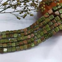 Natural Unakite Beads, irregular, polished, DIY & different size for choice, mixed colors, Sold Per Approx 15 Inch Strand