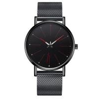 Men Wrist Watch, Stainless Steel, with Glass & Tibetan Style, Round, plated, for man & luminated, more colors for choice, 260x40x8mm, Sold By PC