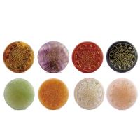Kamień naturalny Ozdoba, Płaskie koło, do wyboru różne materiały, dostępnych więcej kolorów, 30mm, sprzedane przez PC