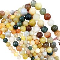 Fukurokuju Beads polished DIY mixed colors Sold Per 38 cm Strand
