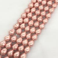 Shell Pearl Beads, Round, polished, DIY, more colors for choice, 12x15mm, Sold Per Approx 15 Inch Strand
