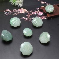 Jadeite Pendant Lotus Seedpod polished random style & Unisex green - Sold By PC