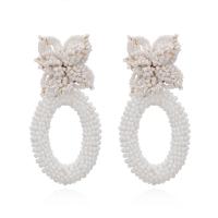 Seedbead Drop Earring fashion jewelry nickel lead & cadmium free Sold By Pair