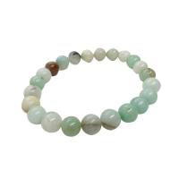 Natural Amazonite Bracelets, ​Amazonite​, Unisex & anti-fatigue, mixed colors, Length:15 cm, Sold By PC