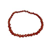 Red Jasper Bracelet Unisex & faceted red Length Approx 15 cm Sold By PC