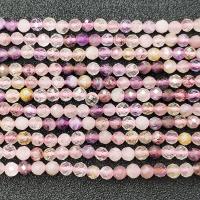 Super-7 Beads, Round, polished, DIY & faceted, mixed colors, Length:38 cm, 20PCs/Bag, Sold By Bag