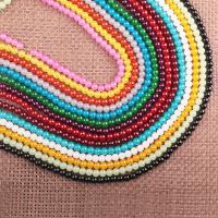 Natural Stone Beads, polished, DIY, more colors for choice, Length:38 cm, 20Strands/Bag, Sold By Bag