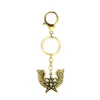 Zinc Alloy Key Clasp gold color plated Unisex golden nickel lead & cadmium free Sold By PC