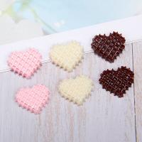 Hair Accessories DIY Findings Resin Heart epoxy gel Sold By PC