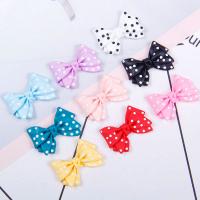 Hair Accessories DIY Findings, Resin, Bowknot, epoxy gel, more colors for choice, 20x30mm, Sold By PC