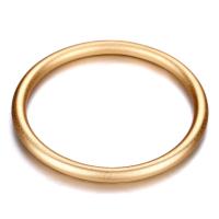 cobre pulseira comum, banhado, para mulher, dourado, 5PCs/Bag, vendido por Bag