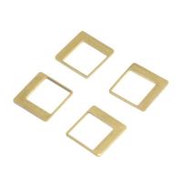 Brass Linking Ring, Square, original color, 20.60x1.20mm, Approx 100PCs/Bag, Sold By Bag