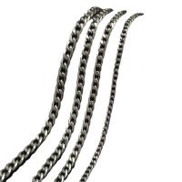 Stainless Steel Chain Necklace, polished, Unisex & different size for choice, original color, Length:Approx 23.62 Inch, Approx 5PCs/Bag, Sold By Bag