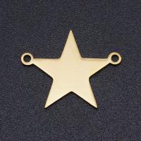 Titanium Steel Pendants, Star, plated, DIY & different styles for choice, more colors for choice, 18x15mm,23x23mm,30x33mm, 10PCs/Bag, Sold By Bag