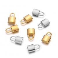 Stainless Steel Pendants, Lock, plated, fashion jewelry & different size for choice, more colors for choice, Sold By PC