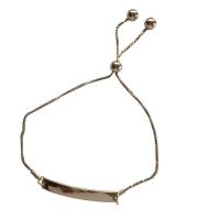 Tytan stalowa bransoleta, Stop cynku, Powlekane, ochrony przed promieniowaniem & dla kobiety, złoty, długość około 19 cm, sprzedane przez PC