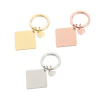Stainless Steel Key Clasp, plated, fashion jewelry & DIY, more colors for choice, nickel, lead & cadmium free, 25mm, 5PCs/Bag, Sold By Bag