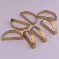 Brass Linking Ring, Letter D, golden, 36x18x1mm, Approx 100PCs/Bag, Sold By Bag