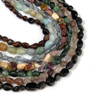 Mischedelstein Perlen, Naturstein, Unregelmäßige, verschiedenen Materialien für die Wahl, keine, 5x8mm, Länge:ca. 14.96 ZollInch, ca. 10SträngeStrang/Tasche, verkauft von Tasche
