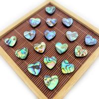 Perles coquillage d'ormeau, coquille d'ormeau, coeur, DIY & normes différentes pour le choix, 10-20mm, Vendu par PC