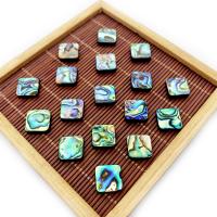 Abalone Shell Beads,  Square, DIY & different size for choice, 10-14mm, Sold By PC