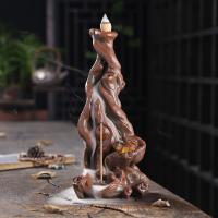 Backflow Incense Burner Gypsum handmade for home and office & durable & multifunctional Sold By PC