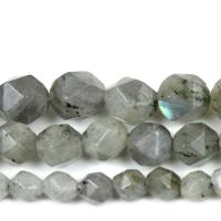 Labradorit Perlen, DIY & verschiedene Größen vorhanden & facettierte, 6-10mm, verkauft per 14.96 ZollInch Strang