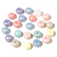 Perle acrylique, DIY & styles différents pour le choix, couleurs mélangées, 13x10mm,10x7mm, 500PC/sac, Vendu par sac