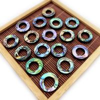 Abalone Shell Beads, Donut, DIY & different size for choice, 13-18mm, Sold By PC