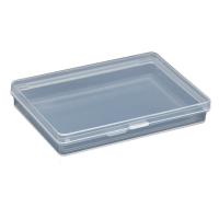 Polypropylene(PP) Packing Gift Box, Rectangle, transparent, 92x63x14mm, Inner Diameter:Approx 86x57x11mm, Sold By PC