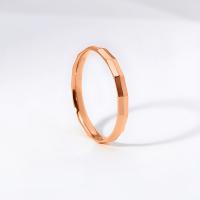 Ring Finger Titantium stali, Powlekane, biżuteria moda & różnej wielkości do wyboru, dostępnych więcej kolorów, 2.30mm, sprzedane przez PC