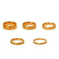 Titantium Steel finger ring, Titan Stål, plated, mode smycken & olika storlek för val, fler färger för val, Säljs av PC