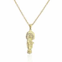 Cubic Zircon Micro Pave Brass Necklace with 1.96 inch extender chain gold color plated micro pave cubic zirconia & for woman Approx 1.5mm Length Approx 17.71 Inch Sold By PC
