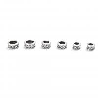 925 Sterling Silver Spacer Bead, different size for choice, silver color, 5x6mm, Sold By PC